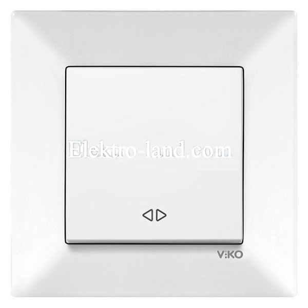 Переключатель перекрестный белый VIKO MERIDIAN  90970231